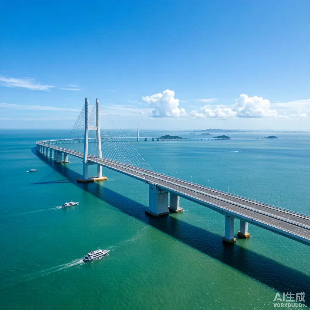 深中通道 · 24km 跨海集群工程